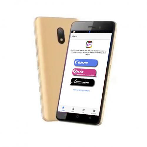Image sur A16 - Téléphone Educatif - classe de 2nde C/A - or - 12 Mois
