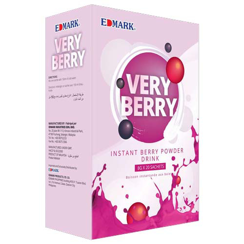 Image de Complément Alimentaire Edmark Very Berry 500g