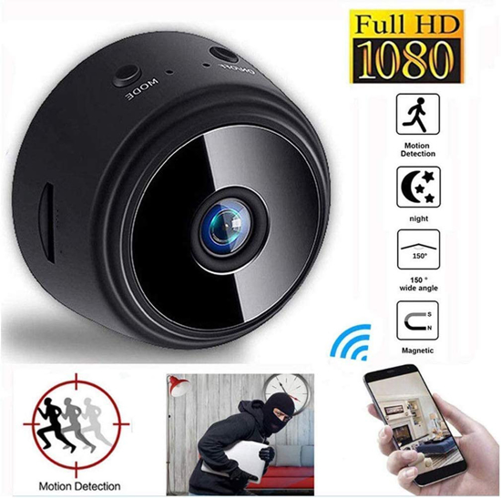 Image de A9 WiFi 1080P Full HD de vision nocturne caméra sans fil IP, Hidden Camer | Mini caméra