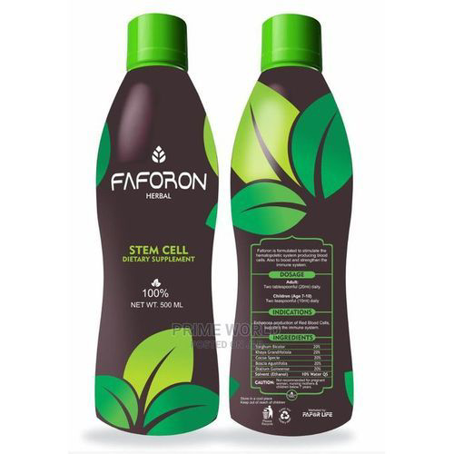 Image de Complément Alimentaire FaForon Herbal Stem Cell de Faforlife, 500ml