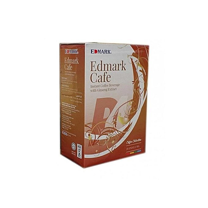 Image de Café au Ginseng pour Energie , 20 sachets; Edmark