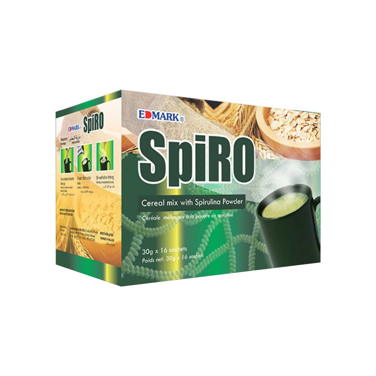 Image de Complément Alimentaire, SPIRO, 16 Sachets, Edmark