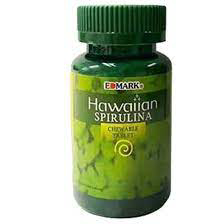 Image de Complement Alimentaire, SPIRULINE hawaienne, 200 Tablets, EDMARK