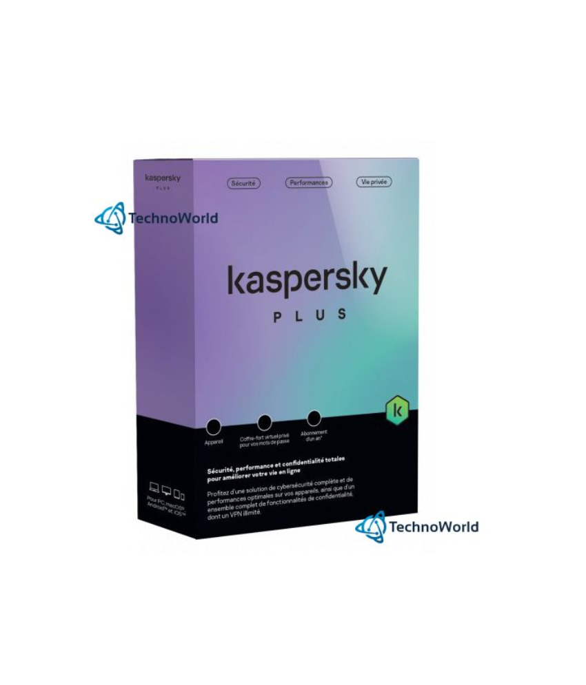 Image de Logiciel Kaspersky Plus 2 postes 2024 WCA